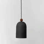 Nordic Wood Indoor Wall Lamp Retro Entrance Bedside Atmosphere Japanese Simple Balcony Wall Decor Led Pendant Lamp 4