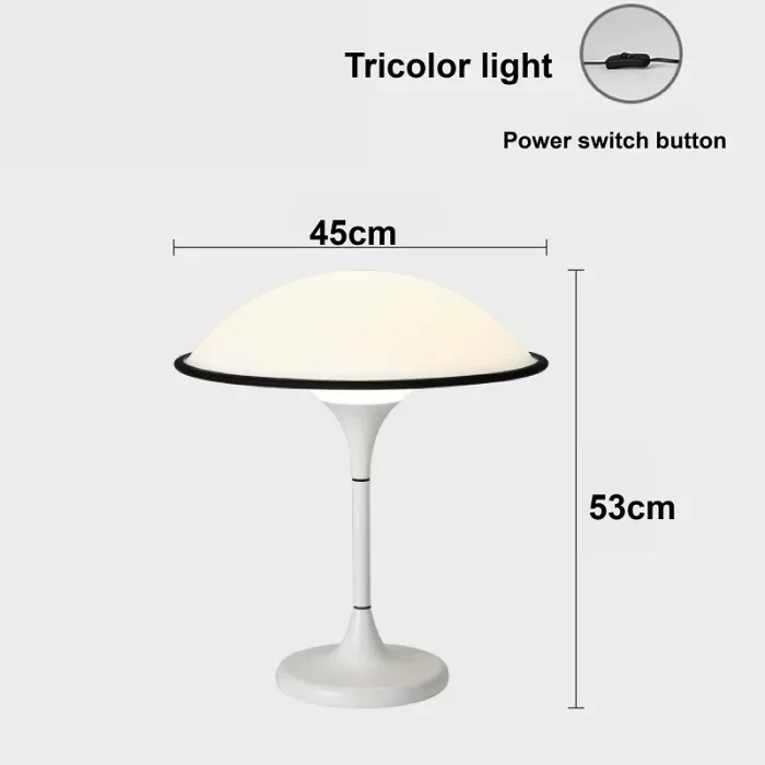 Retro Flying Saucer Table Lamp Bedroom Bedside Study Floor Lamp Creative Atmosphere Floor Lamp Living Room Decorative Lamps 6