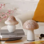 New Bedside Mushroom Lamp Bedroom Living Room Study Dream Lamp Atmosphere Decorative Lamp 1