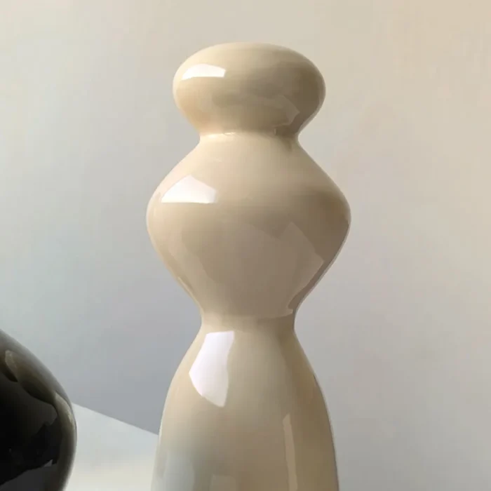 Nordic Instagram Shaped Ceramic Vase Ornaments Living Room Dining Table Flower Arrangement Art Vase Home Decoration Accessories 5