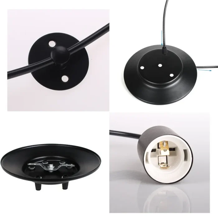 DIY Spider Chandelier Industrial Pendant Lights E27 Modern Ceiling Hanging Lamp Dinning Living Room Courtyard Lighting Fixture 6