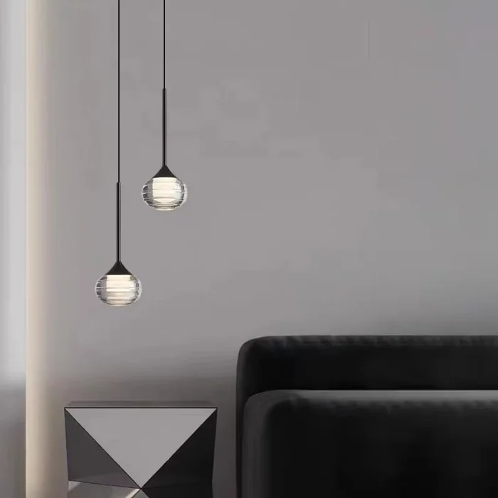 Simple Bedroom Bedside Small Chandelier LED Modern Bar Living Roomdecorative Chandelier Background Wall Study Atmosphere Light 4