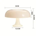 Mushroom Table Lamp Modern Minimalist Nordic Bedroom Bedside Atmosphere Lamp Reading Table Lamp Interior Decoration Lamp 6