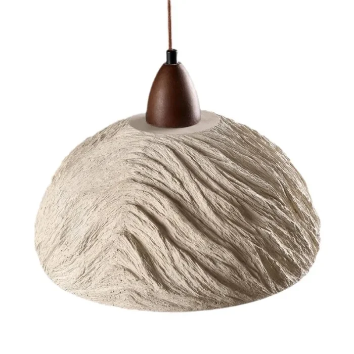 Wabi-sabi Style Retro Cement Chandelier Restaurant Bar Tea Room Zen Art Aisle Dining Table Chandelier 5