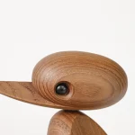 Traditional Style Home Decoration,Wooden Duck Figurines, Nature Wood Animal Ornaments For living Rom, Nordic Fashion Duck Crafts 6