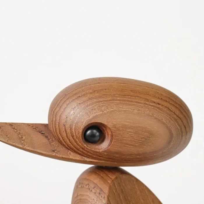 Traditional Style Home Decoration,Wooden Duck Figurines, Nature Wood Animal Ornaments For living Rom, Nordic Fashion Duck Crafts 6