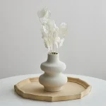Modern Creative Ceramic Spot Frosted Flower Vase Living Room Flower Storage Pot Art Decor Balcony Home Decor Vase Indoor Crafts 3
