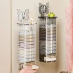 Large Capacity Suction Cup Underwear Storage Box With Lid Wall Mounted Bra Organizer Drawer Style Socks Storage Container 1