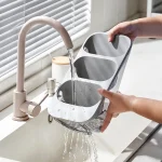 Multi-Functional Transparent Chopsticks Storage Tube Kitchen Home Use Chopstick Rack Slim Insert Style Drying Shelf Dinnerware 4