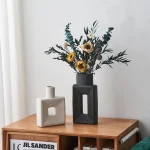 Nordic Style Flower Vase Decoration Home Room Decor Nordic Ceramic Vase Dried flower Pots Art Plant Pot 3
