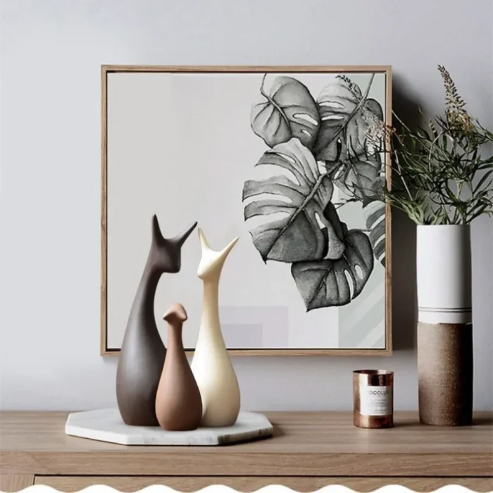 Wine Cabinet Decoration Modern Simple Ceramic Decoration Home Living Room Desktop Creative Room Cabinet Decorative Objects 4