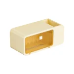 Wall-Mounted Storage Box Tissue Box Toilet Paper Holder Bathroom No-Punching Waterproof Face Towel Storage Box 5