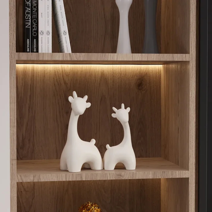 Nordic Exquisite Deer Statue Bedroom Office Sculpture Home Ornaments Accessories Figurines Wedding Gift Desktop Decoration 5
