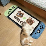 Long Tufting Cartoon Living Room Carpet Soft Rug Bedroom Bedside Mat Door Floor Anti Slip Pad Aesthetic Home Decor 50x120cm 3