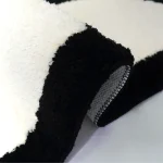 Funny Eyes Bedroom Rug Nordic Tufting Black White Mat Bathmat Fluffy Carpet Floor Pad Aesthetic Home Kids Room Nursery Decor 5