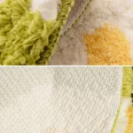 Tufting Moss Bedroom Rug Bathroom Mat Soft Meadow Plants Living Room Carpet Bedside Floor Pad Doormat Tidy Aesthetic Home Decor 4