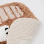 Cartoon Tufting Seat Mat Cushion Soft Round Square Bird Pinecone Floor Chair Pad Home Office Warm Decor Autumn Winter 40x40cm 4